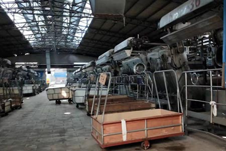 鄂州鄂城西山高价厂房设备回收